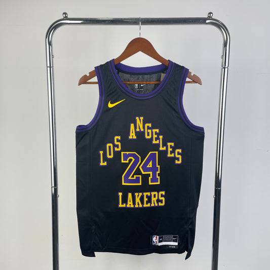 2023/24 Lakers JAMES #6 Bkacl City Edition NBA Jerseys